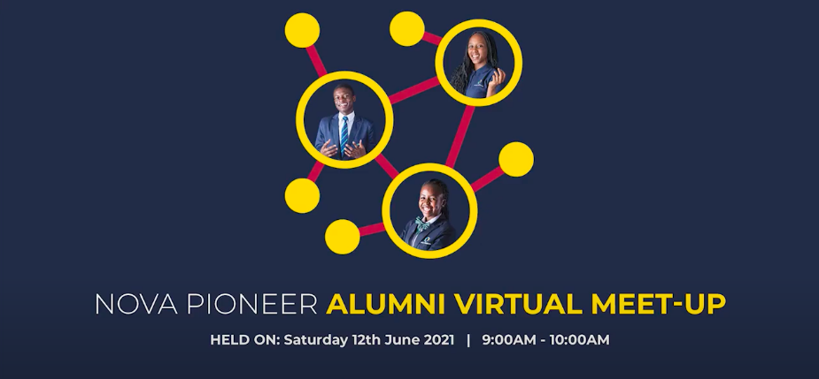 We held online alumni connect event as an opportunity for our incoming Form 1 class of 2021 to get to hear from our former students' experience while at Nova Pioneer, and how the school has prepared them for life after high school.