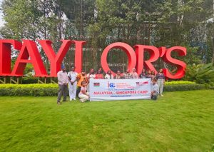 Nova Pioneer IEC Malaysia Camp students visit Taylor's University 