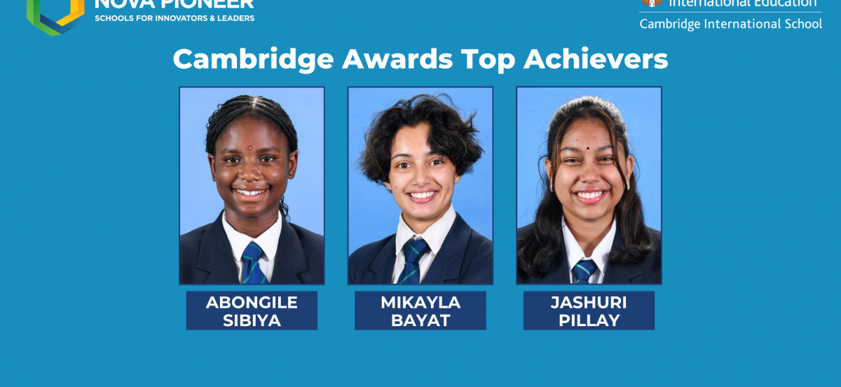 Nova Pioneer Ormonde Senior Celebrates Outstanding Cambridge Award Achievements
